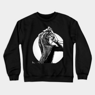 Asian warrior stylized Crewneck Sweatshirt